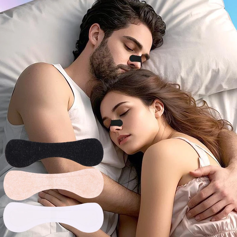 30 Patches Breath Nasal Strips Material Safety Health Dilate Nostrils To Relieve Nasal Congestion Solve Sleep Problems Gentle