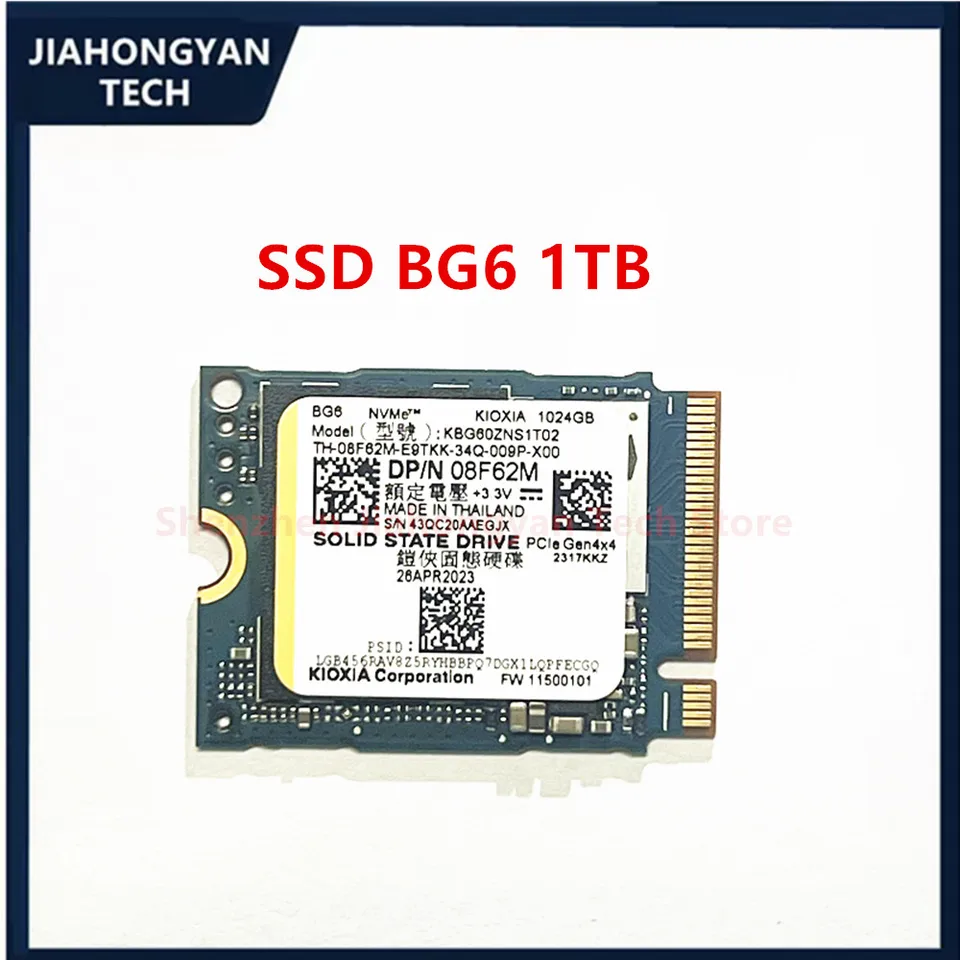 Original For KIOXIA BG4 128G BG6 2230 256G 512G 1T PCIE4.0 M.2
