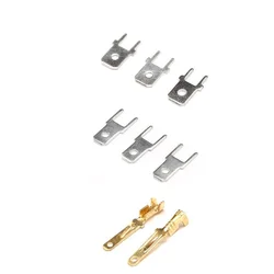 100PCS 2.8/4.8/6.3MM Thickness Corrosion-resistant Not Easy To Rust And 0.4/0.8MM Insert Wear-resistant