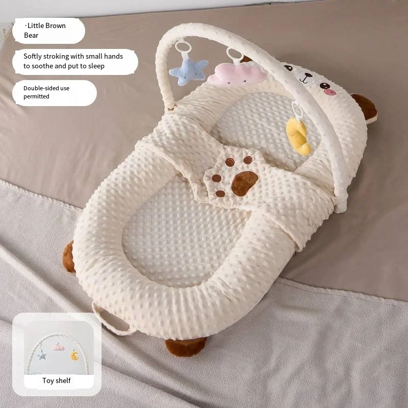 Cama en la cama para bebés y recién nacidos, herramienta mágica antisalpicaduras para bebés de 0 a 3 años, herramienta mágica para dormir, leche antiasfixia y vomitina