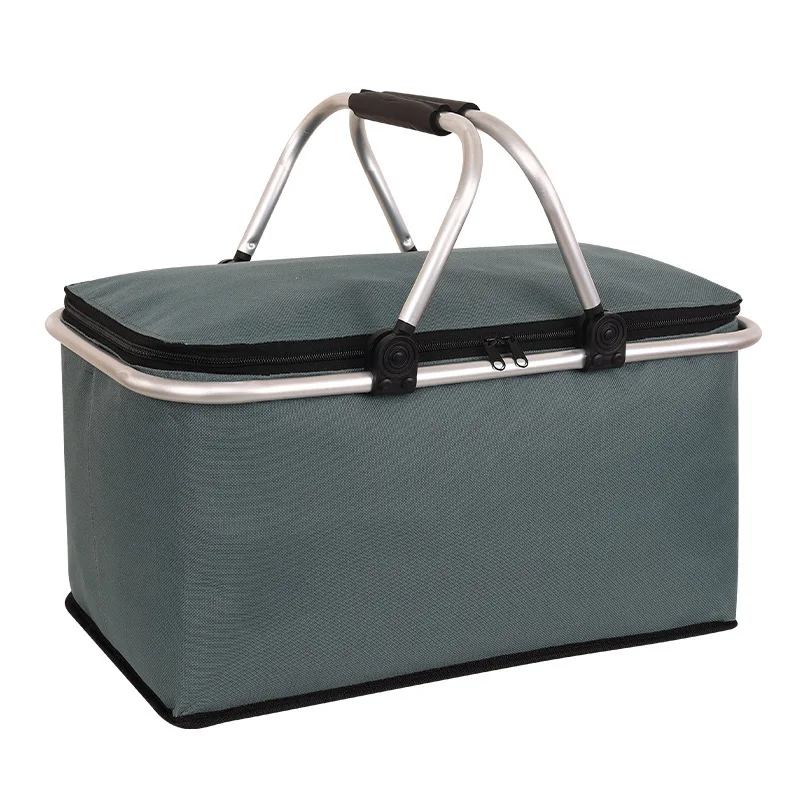 

Thickened Outdoor Picnic Basket Picnic Mat Spring Outing Camping Picnic Waterproof Portable Handheld