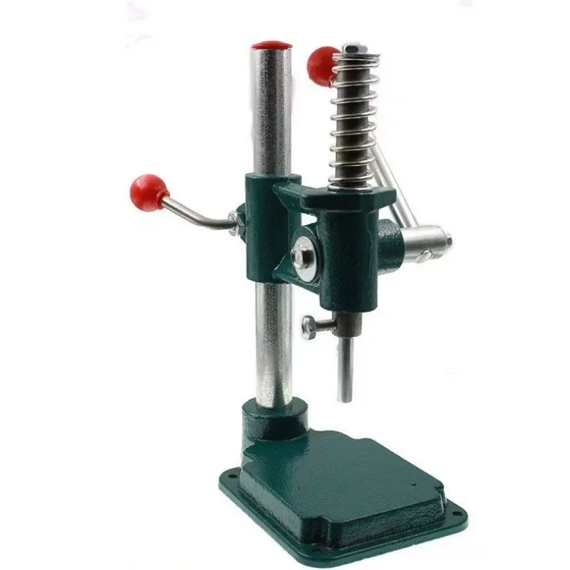 Green Cast Iron Hand Press Cover Button Making Machine Manual Button Fastening Tool For Upholstery Fabric Buttons