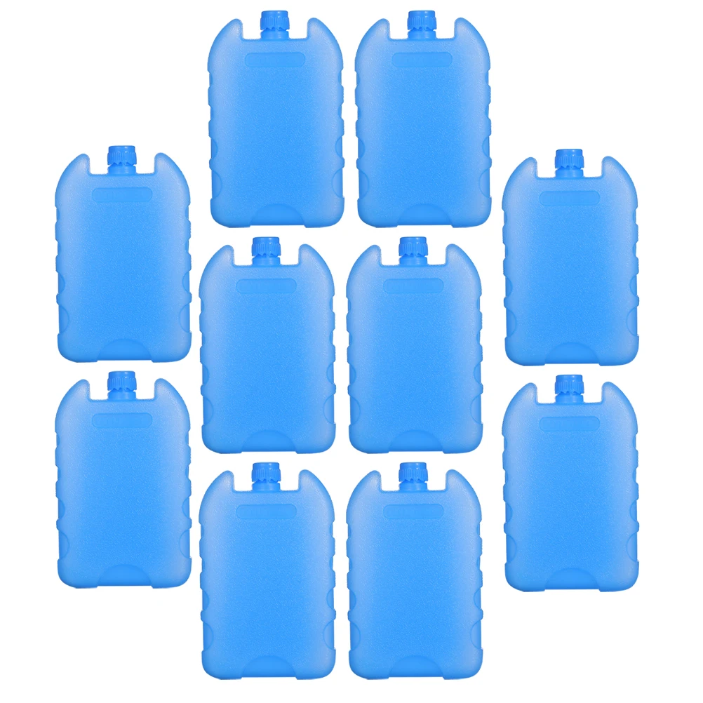 

10pcs Crystal Boxes 14x8 8x2 8cm PE Cooling Lunch Ice Packs Packs For Cooler Lunch Box Reusable Sealed Design