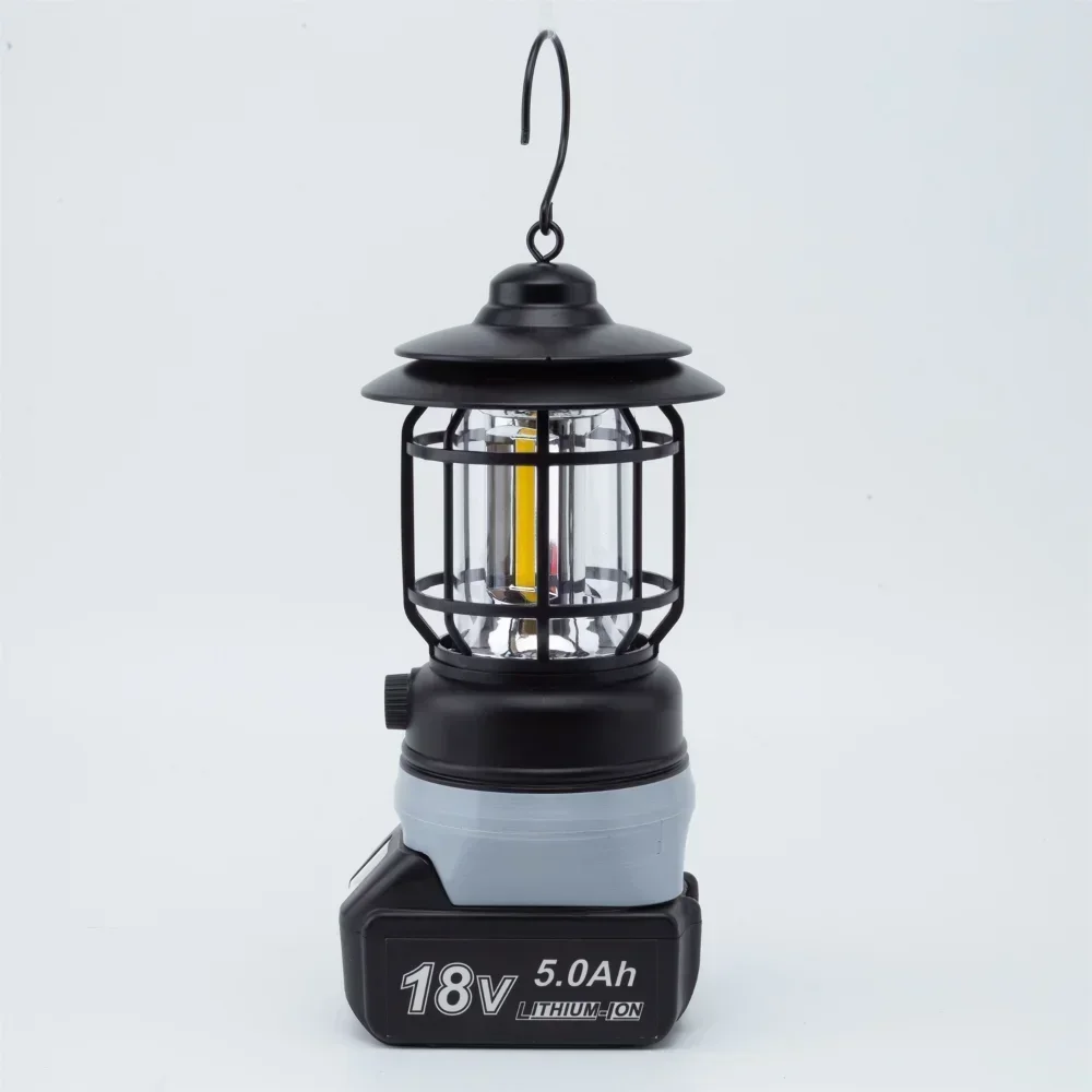 Imagem -03 - Luz de Trabalho Led Portátil para Makita 18v bl Bateria de Lítio Lanterna de Acampamento ao ar Livre Pesca Barraca de Acampamento Luz sem Bateria