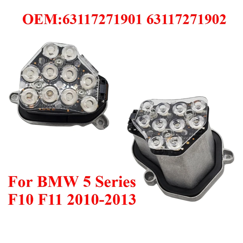 

Для BMW 5 серии F10 F11 2010-2013 ксеноновый светодиодный модуль балласт управления указателем поворота OEM: 63117271901 63117271902