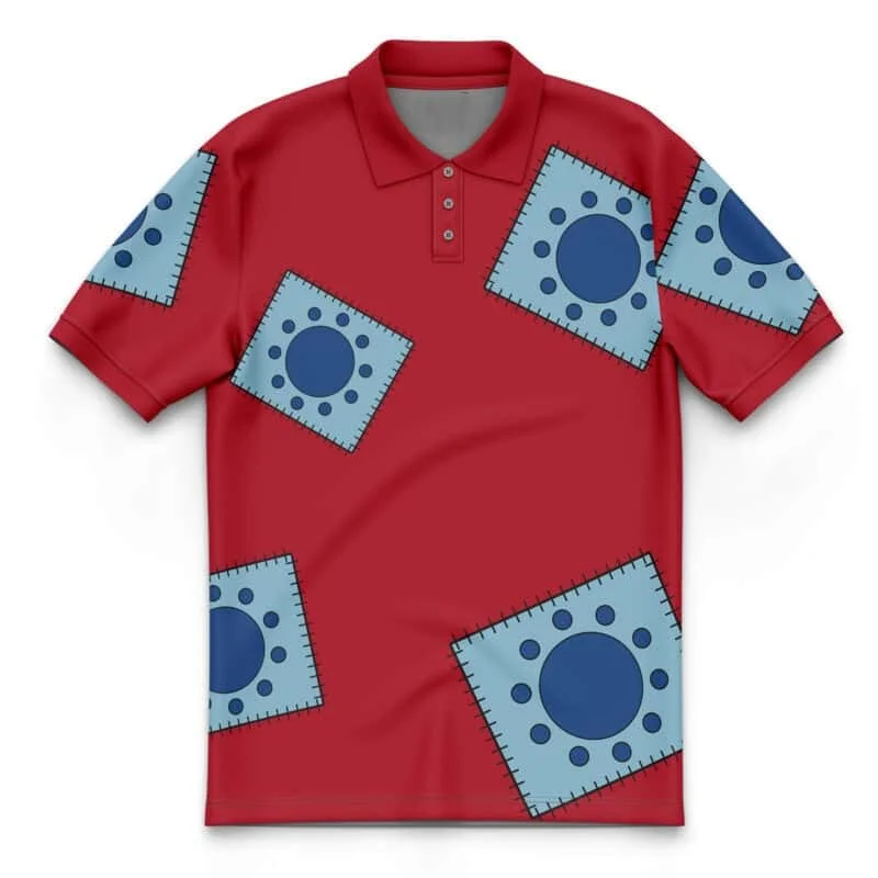 Hot Selling Anime One Piece POLO Children's Men's and Women's Breathable Casual Football Jerseys for Parent-child Wear
