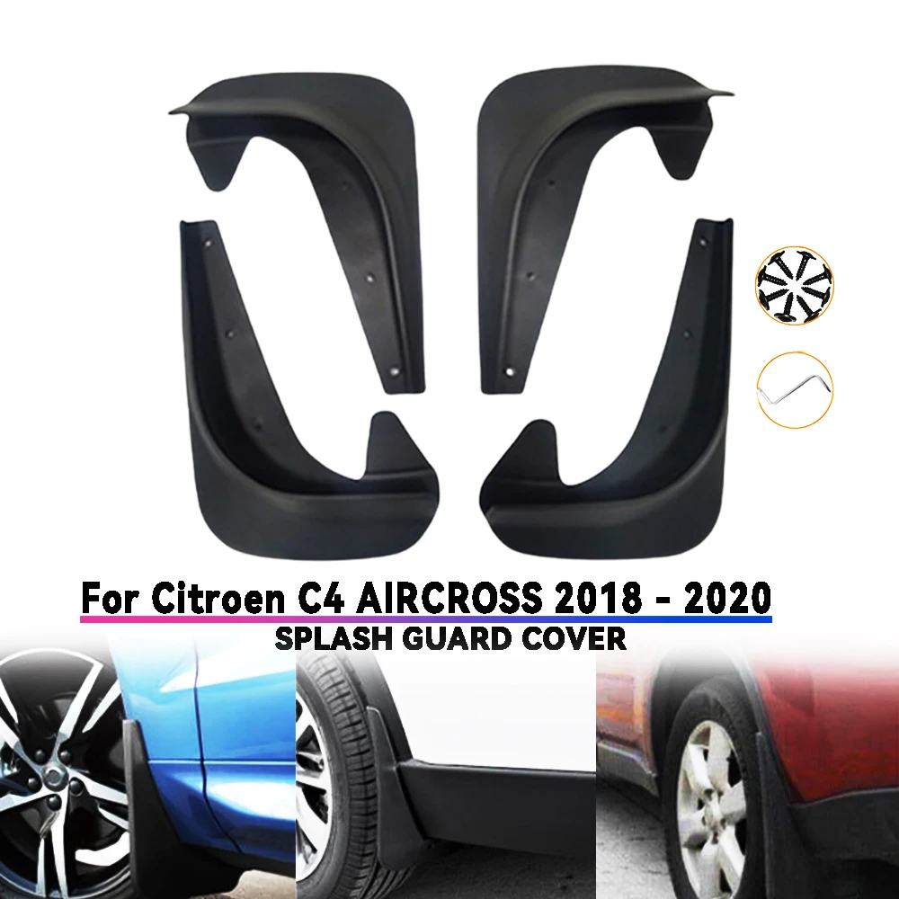 

Car Mudguard For Citroen C4 Aircross 2018 - 2020 Car Mud Flaps Guards Splash Flap Fender Accessories