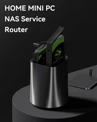 AMD R7 5825U/Inter N100/N150 Dual-Network Dual-Display Home Mini PC Support Win10 NAS System WiFi6 Pfense Firewall Computer