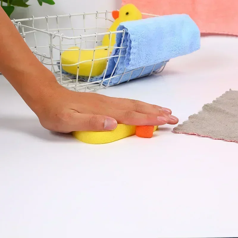 3pcs Baby Bath Sponge Children Animal Shape Sponge Wipe Newborn Cartoon Duck Bath Towel Baby Supplies Bath Baby Stuff