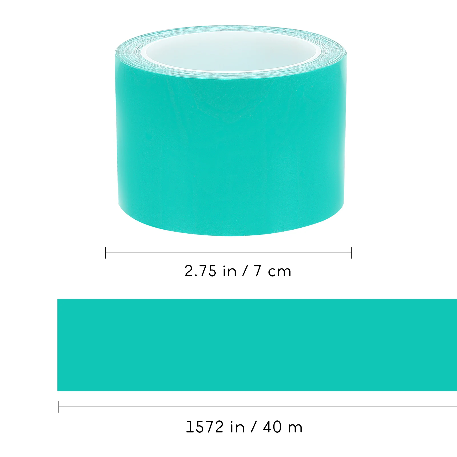 

1 Roll Green Marking Tape Pet Outdoor Adhesive Construction Party Decor Tree Barricade Safety Tape