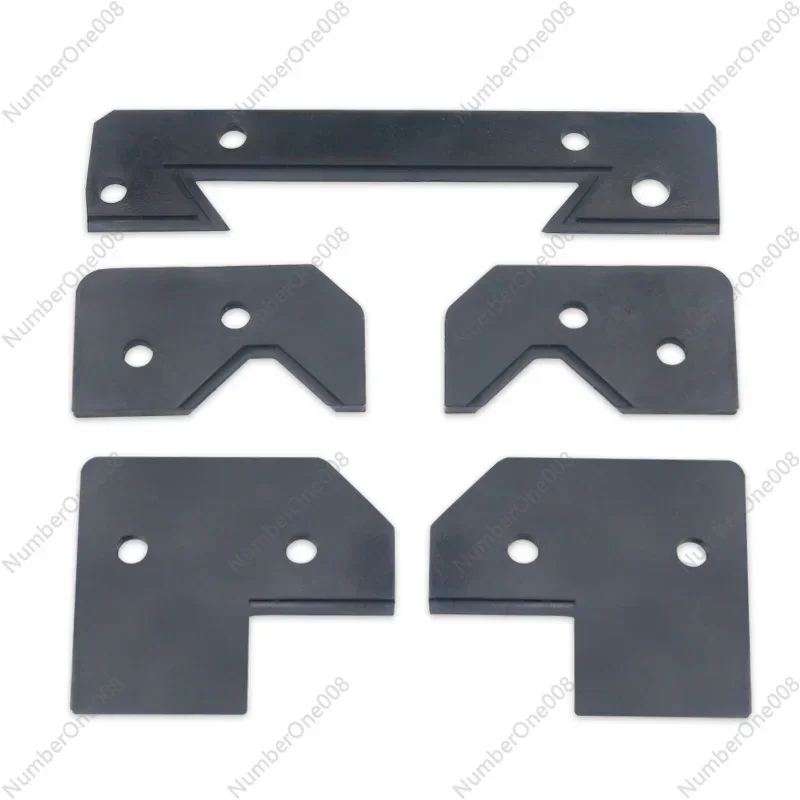 1SET New Saddle Knee Wiper Plate CY6140/CY6150/CS6250 CNC Scrapping Plate Of Lathe Guide