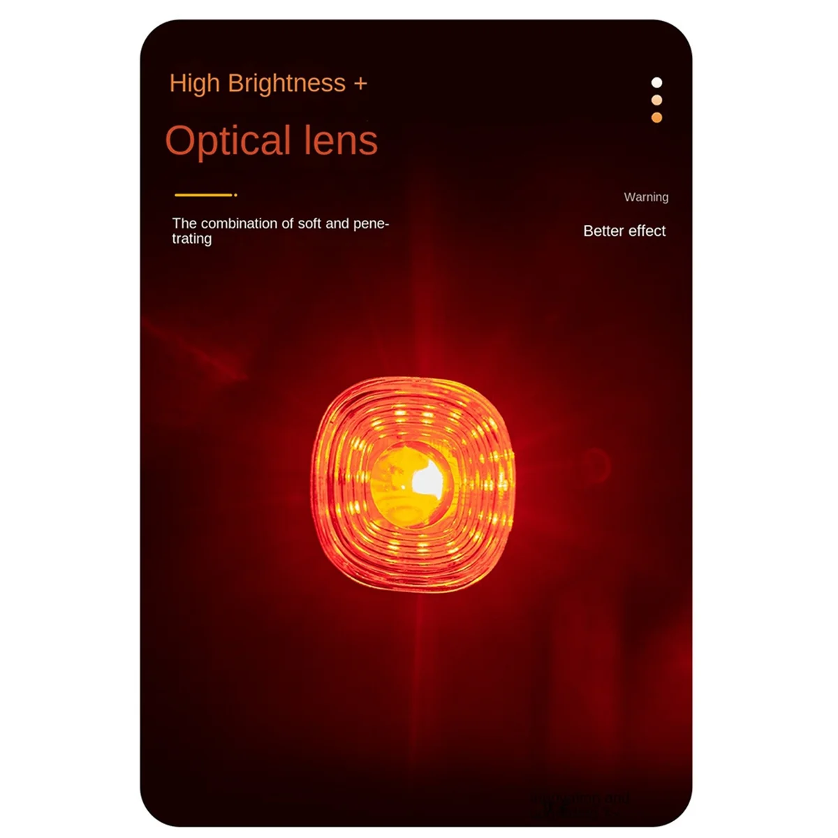 Bicycle Taillights, Smart Automatic Brake Sensor Lights,Rechargeable Waterproof Riding Taillights, Bicycle Accessories HY