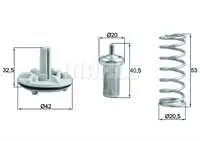 TX18380D for thermostat 8095 ° GOLF V VI JETTA III IV POLO SCIROCCO TIGUAN TOURAN A1 FABIA IBIZA V tsi/TFSI 08