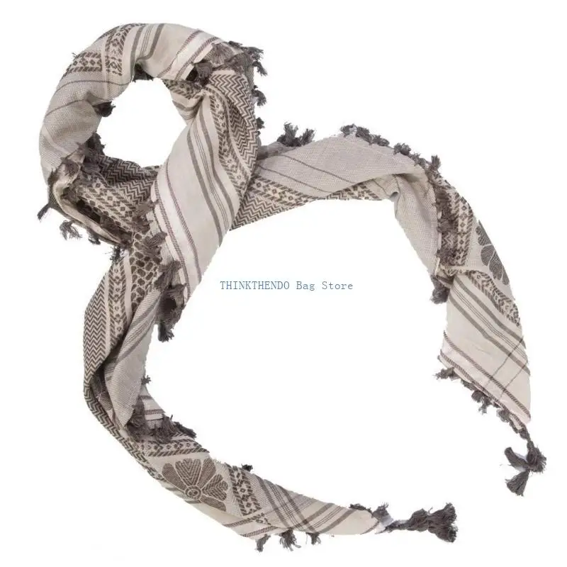 

340D Adult Soft Kerchief Middle East Scarf Desert Adventure Enthusiasts Kerchief