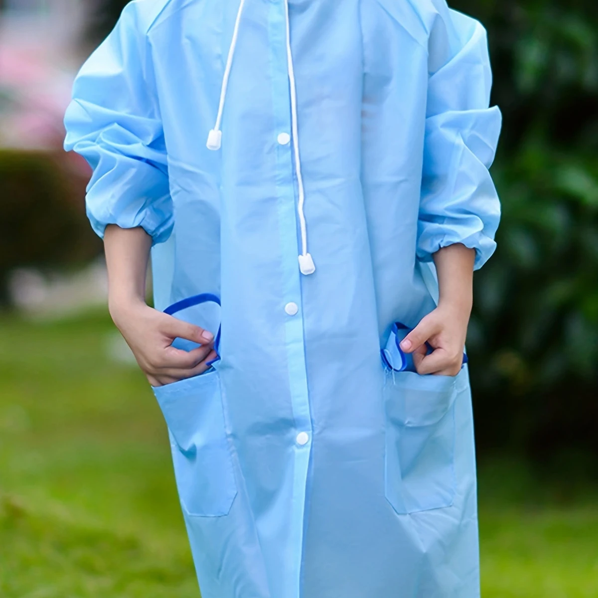 1pc-Integrated Raincoat Cartoon Animal Outdoor Waterproof Raincoat Clothes Jacket Coat Raincoat Raincoat
