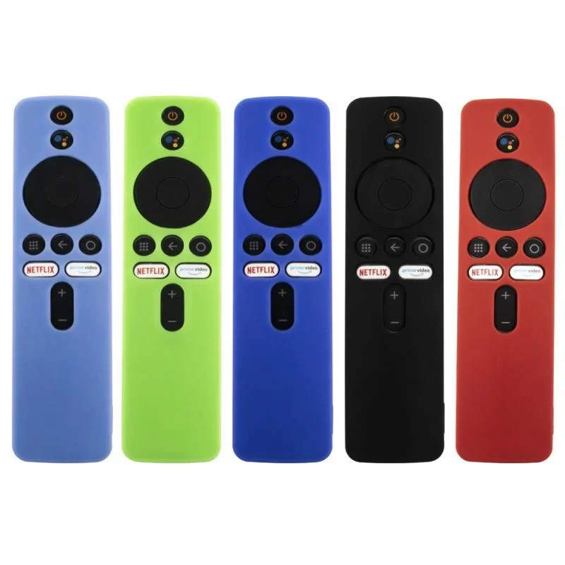 Silicone Remote Control Protective Case for Xiaomi Mi Box S/4X  Remote TV Stick Cover Soft Plain