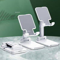 Desktop Mobile Phone Holder Stand For iPad Adjustable Tablet Foldable Table Cell Desk Universal