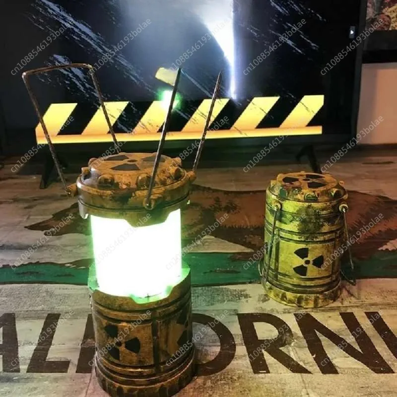 Miniature Nuclear Reactor Lantern Nuclear Reactor Lantern Centerpieces For Tables Novelty Waterproof Rechargeable Fairy Lantern