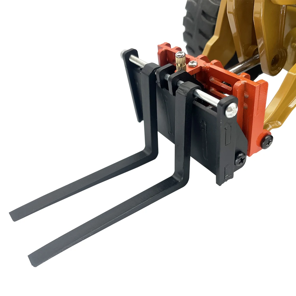 Huina 1583 Metal Fork Bucket Quick Hitch Bucker Chaner For 1/16 RC Metal Wheel Loader Parts