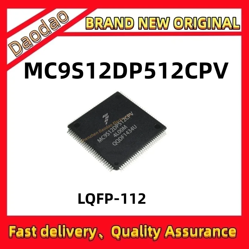 MC9S12DP512CPVE MC9S12DP512 IC Chip LQFP-112 Microcontroller chip New original