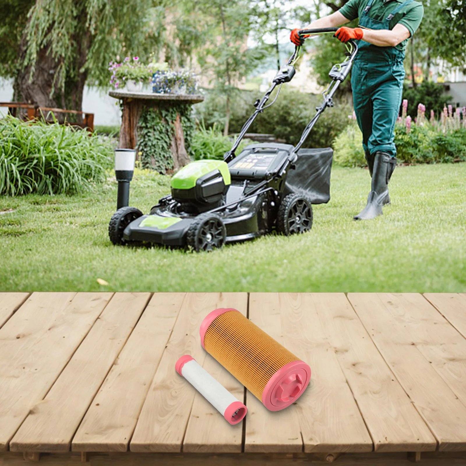 

Комплект высокопроизводительного воздушного фильтра Комплект воздушного фильтра для фильтрации Простая установка Двигатели Воздушный фильтр Высокая производительность