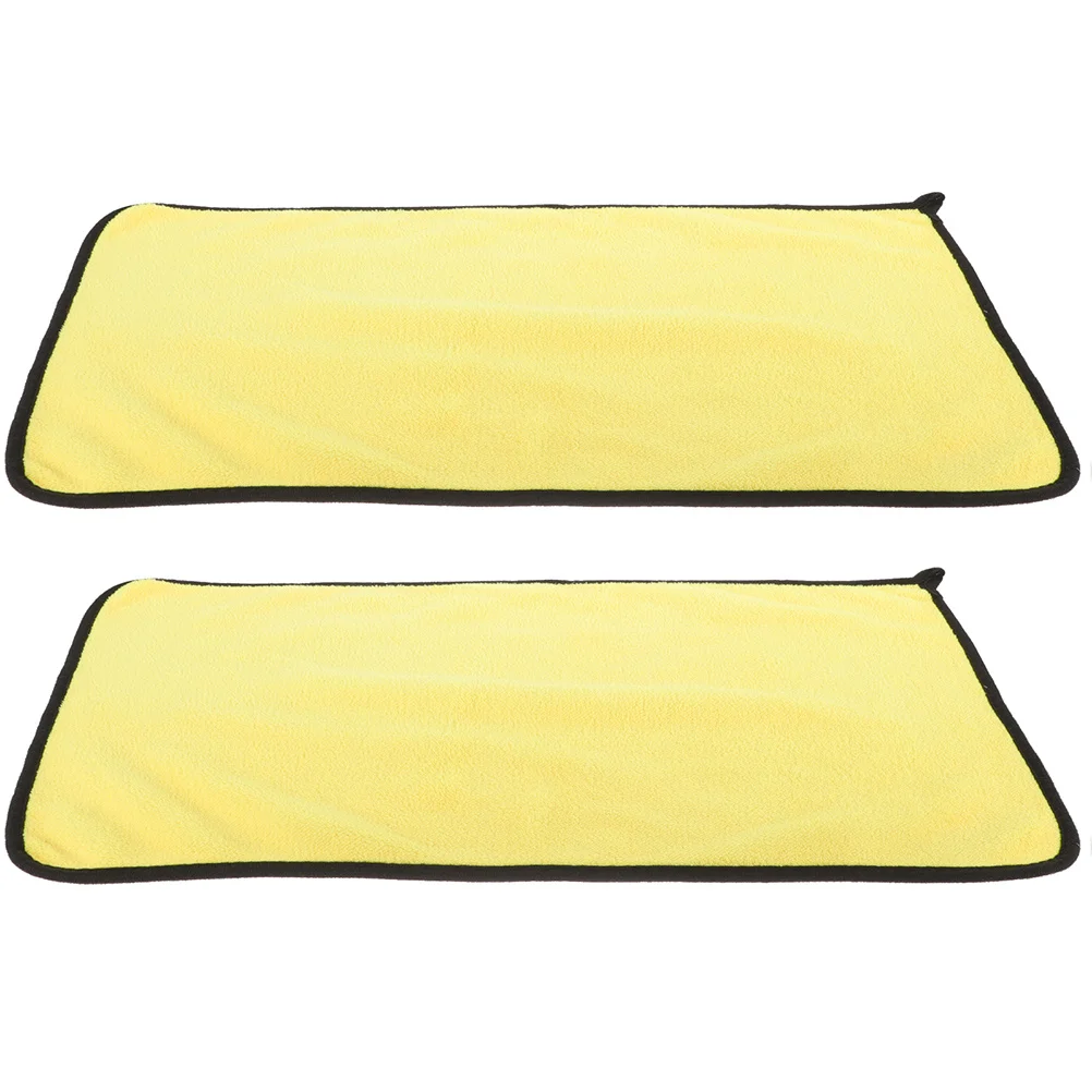 

2Pcs Motorcycle Bike Cleaning Cloth Reusable Multi-Use Drying Towel Soft Absorbent Cloth Car Supply Daily Use Motorcycle