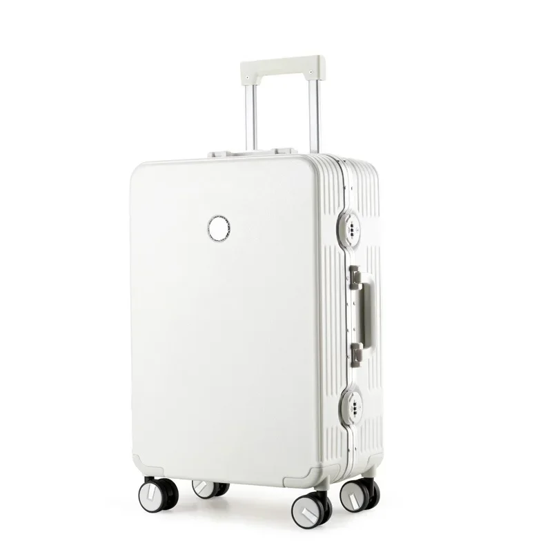 Aluminum frame pull rod box cardan travel case   Password suitcase Suitcase Set