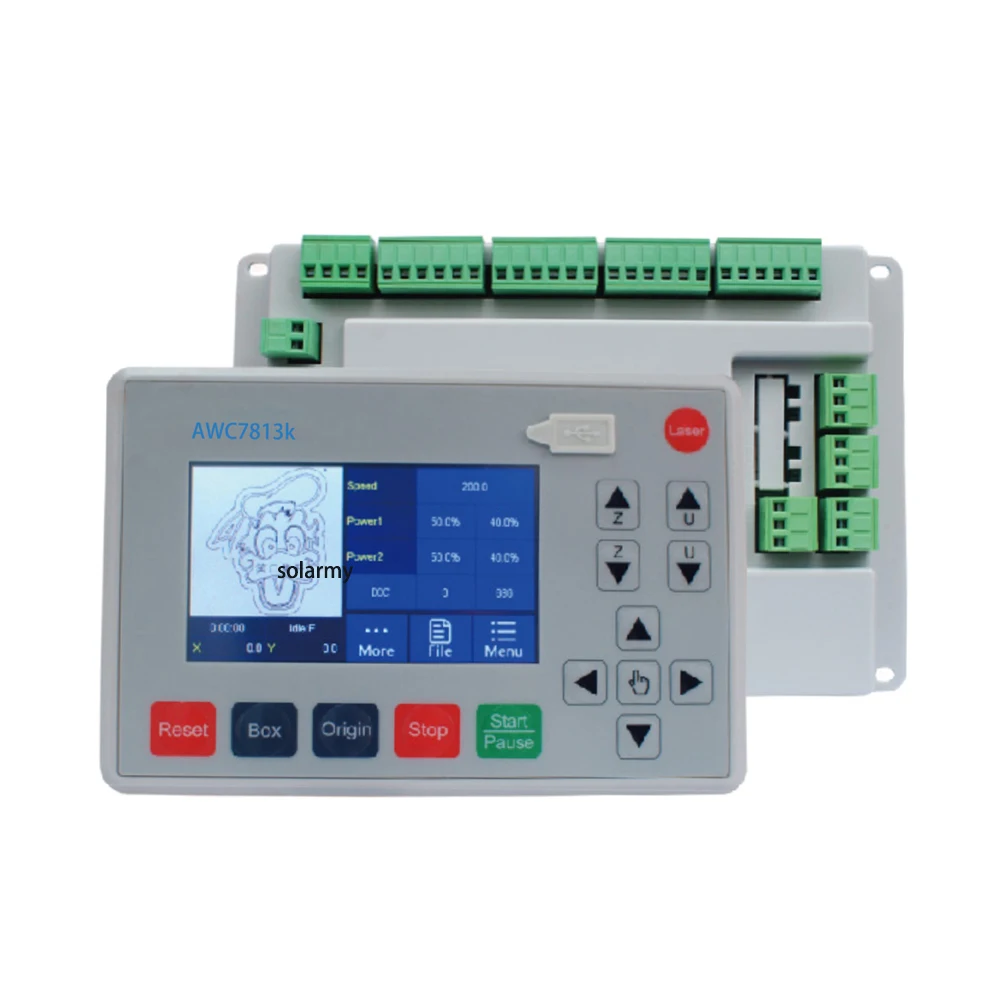 

Support 3 Axes 1 Laser Head Trocen CO2 Laser Control Card AWC7813 AWC7813K For CO2 Engraving & Cutting Machine
