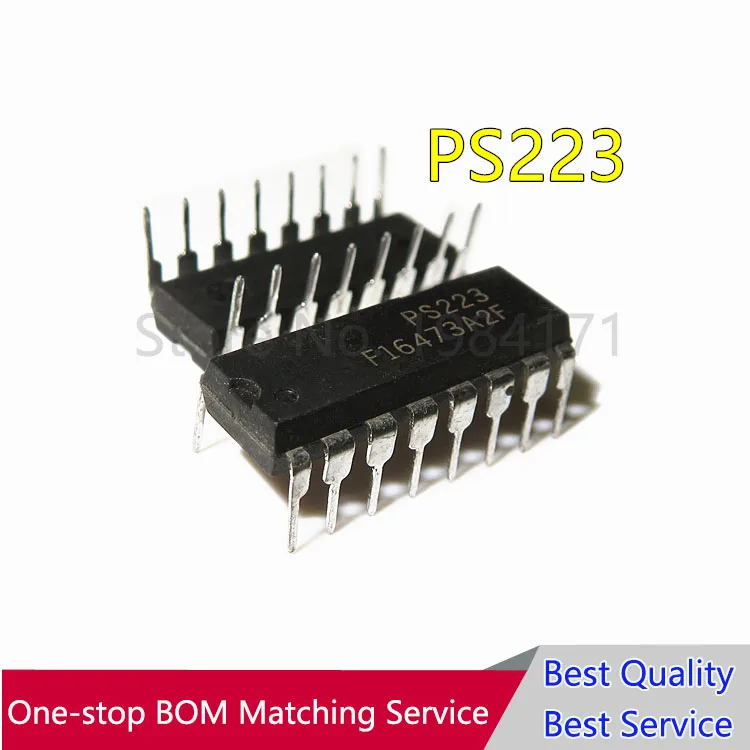 5PCS PS223 S223 DIP-16 In Stock 4-Channel Secondary Monitoring IC With 4-Channel OCP And an Additional OTP NEW