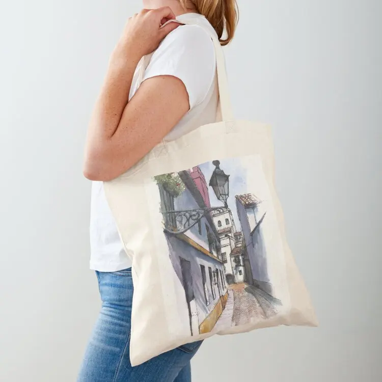 Santa Cruz neighborhood, Seville, Spain Tote Bag