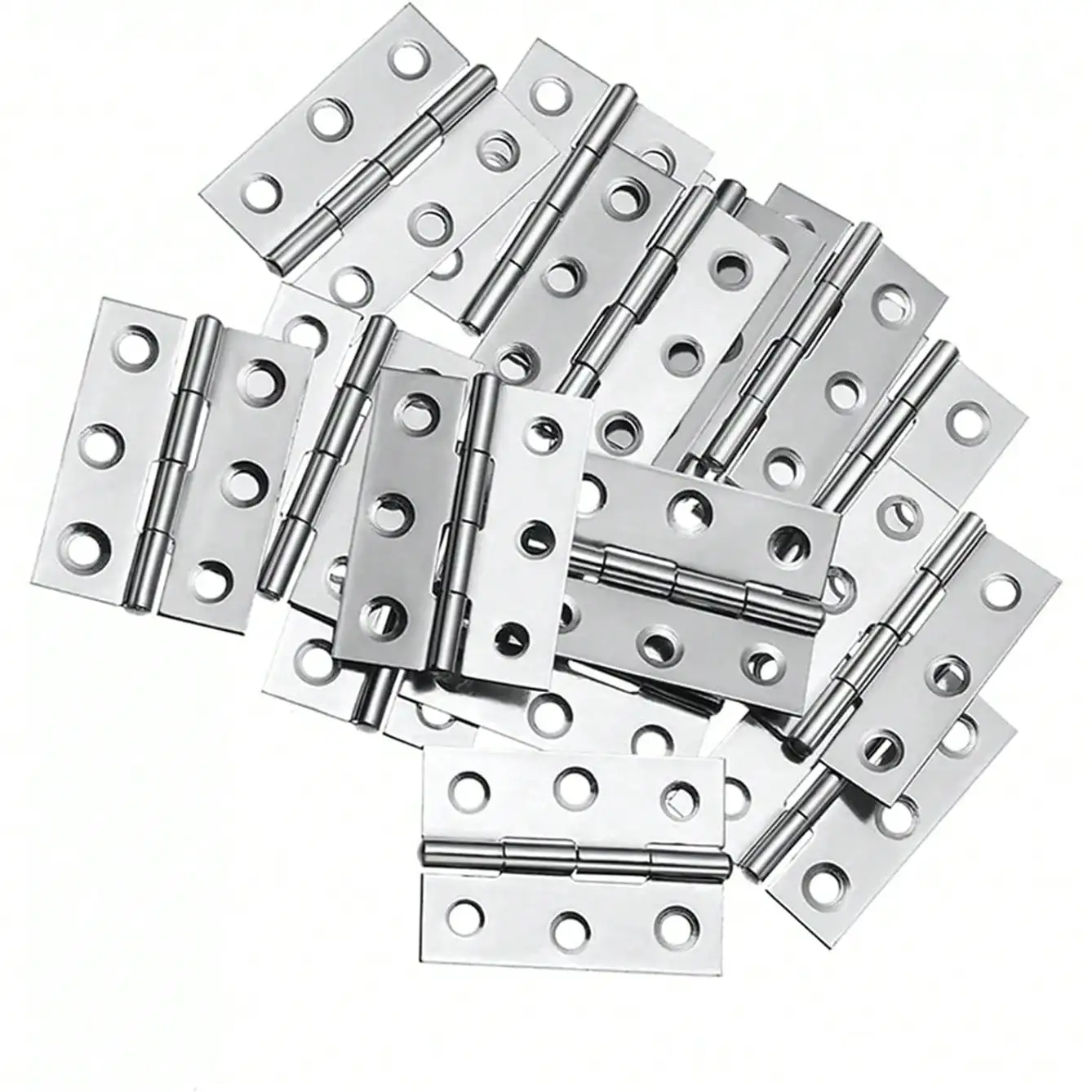 

Новая практичная плоская петля различных размеров, гибкая конструкция, бесшумная работа, серебристая нержавеющая сталь, износостойкая