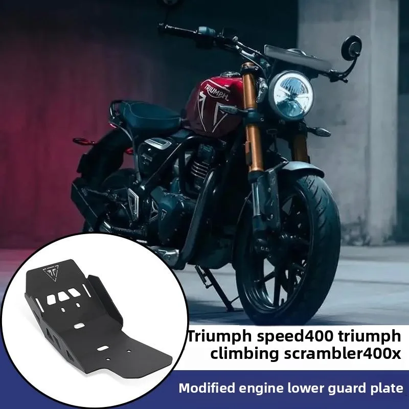 

Parts for Triumph Scrambler 400X Engine Lower Guard Speed400 Chassis Crash Cover