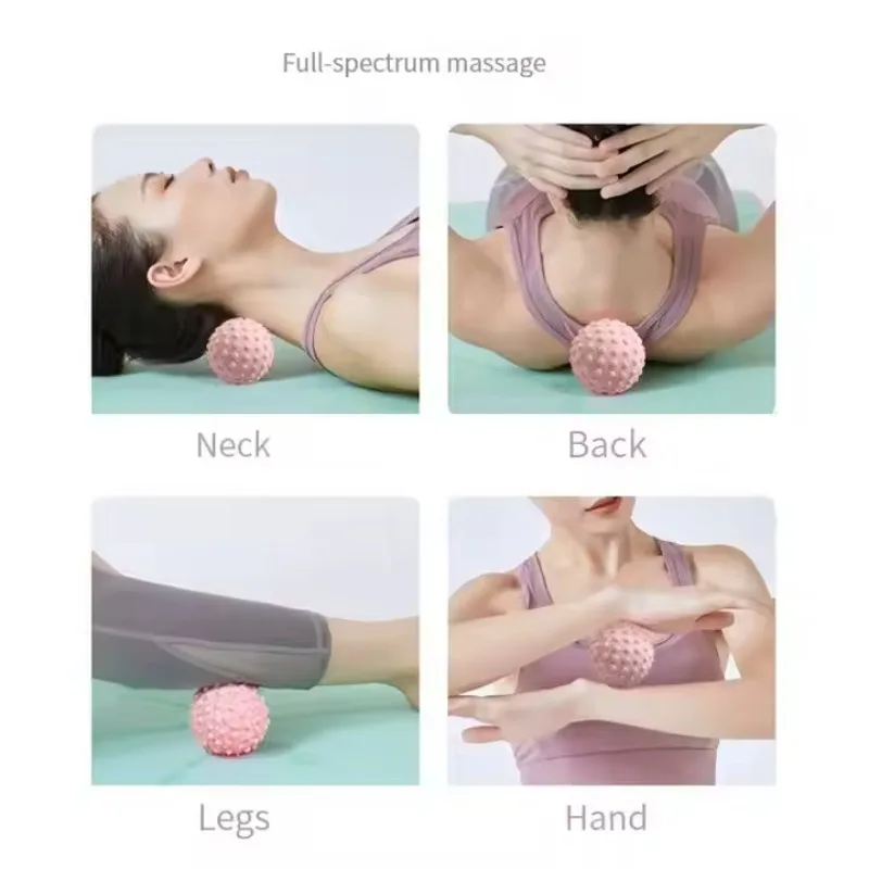 耐久性のある TPE スパイキーマッサージボールトリガーポイントスポーツフィットネス手足の痛み緩和足底筋膜炎緩和ハリネズミボール