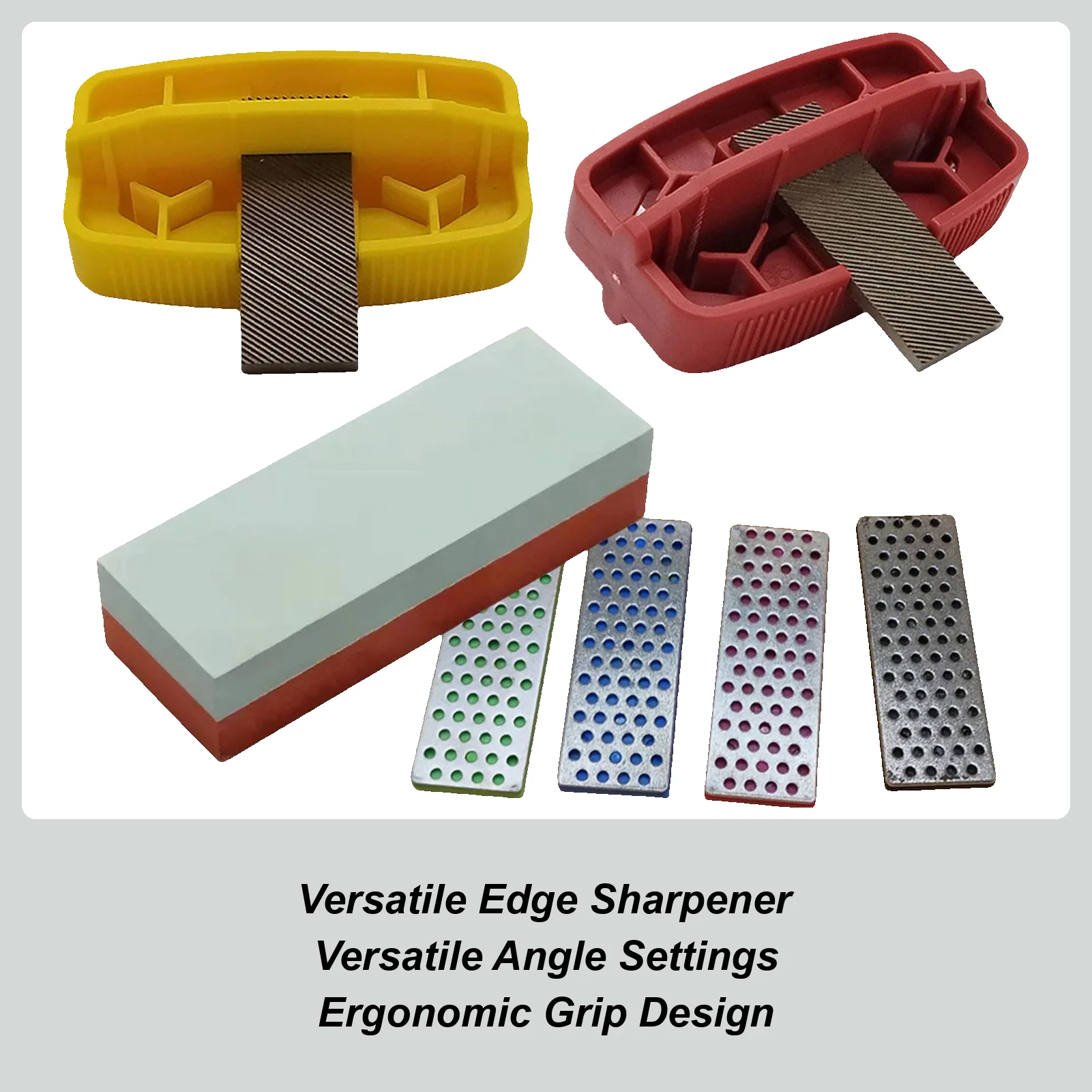 

Ski Edge Tuner Ergonomic Alloy Sharpening Set Ski Sharpening Kit for Maintenance Family Friend Outdoor Sports Skiing