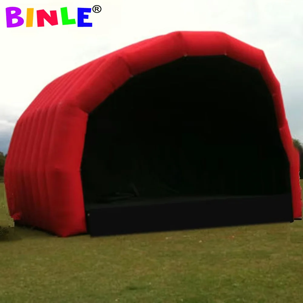 Top Sale Inflatable Stage Tent,Inflatable Stage Cover,Outdoor Bend Shell Event Air Roof Party House Marquee For Concert,Wedding