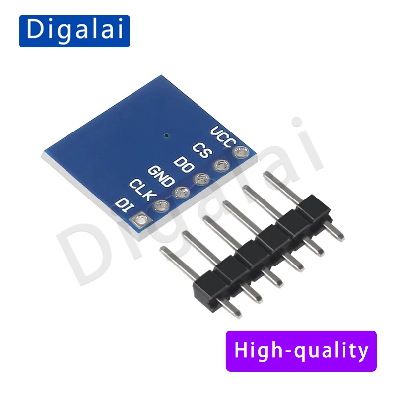 100%New original 2PCS W25Q32 W25Q64 W25Q128 FLASH storage module SPI interface adapter board BV FV image 5
