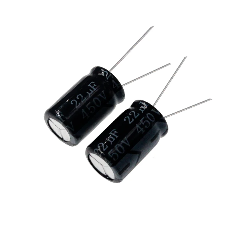 10PCS 22uF 450V 22MFD 450Volt 13*20mm Aluminum Electrolytic Capacitor Radial