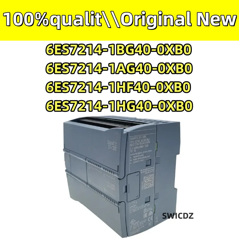 100% New Original 6ES7214-1AG40-0XB0 6ES7214-1BG40-0XB0 6ES7214-1HG40-0XB0 6ES7214-1HF40-0XB0