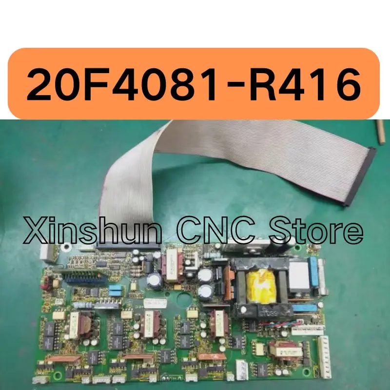 Second hand 20F4081-R416 37-90KW servo drive board tested OK and shipped quickly