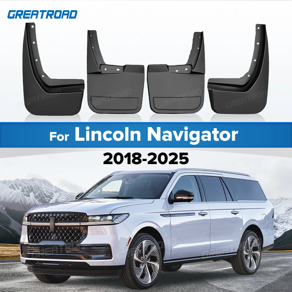 Guardabarros para Lincoln Navigator 2018 2019 2020 2021 2022 2023 2024 2025, Accesorios para Auto