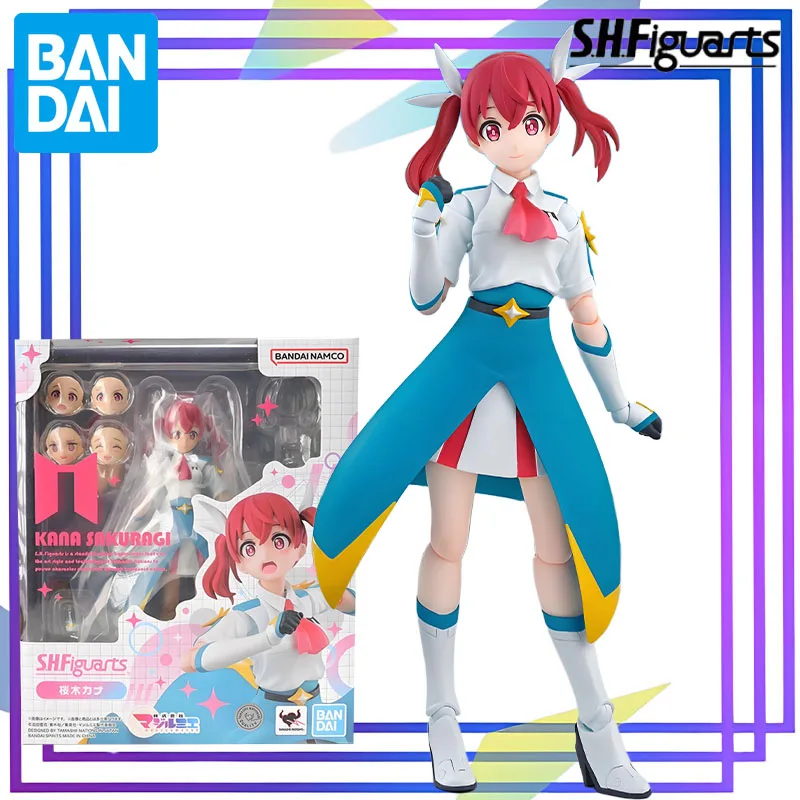 

BANDAI Original S.H.Figuarts Series《Kana Sakuragi》Anime Action Figure Assembly Model Toys Collectible Model Ornaments Gifts For