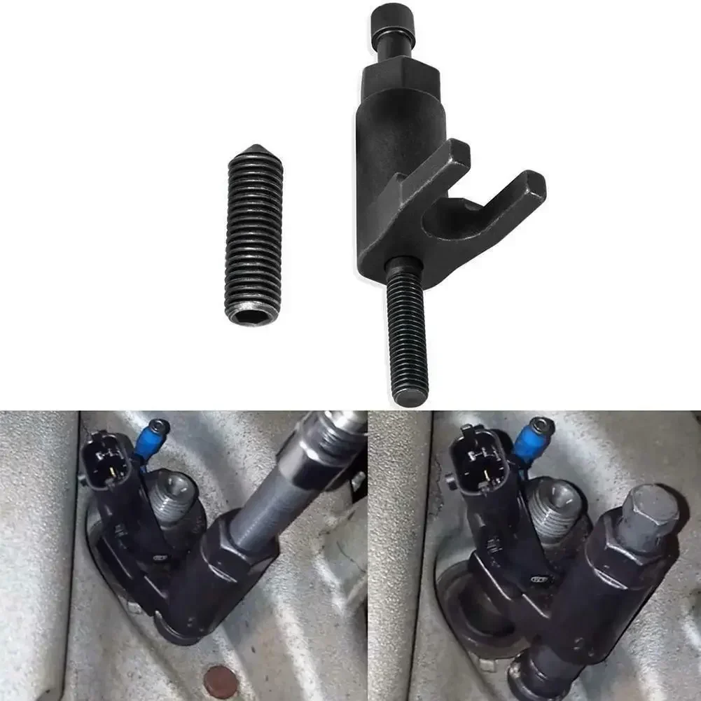 Car Injector Remover Extracting Tool Diesel Injector Removal Tool Long Bolt Short Bolt Remover Injector Extractor Repair Tool