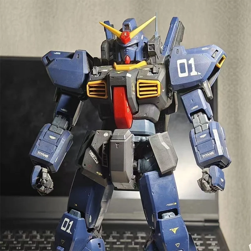 En Stock GAOGAO modelo RX-178 MK-II PG 1/60 MK2 TITANS Color montaje modelo Kit figuras de acción juguete Robot Mecha regalos