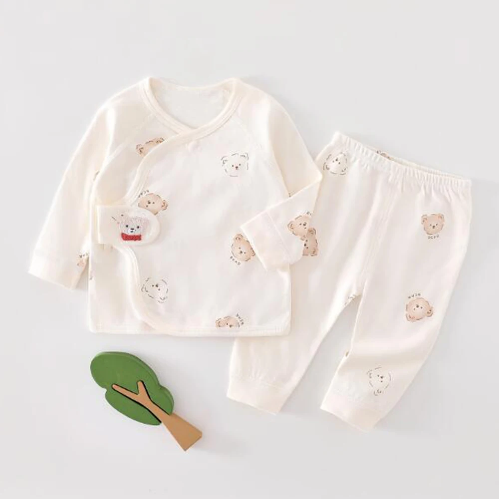 Baby Boy Halloween Outfits Combed Cotton Long Sleeve Tops Pants 2Pcs Spring Autumn Winter Newborn Clothes Baby Girl Sets