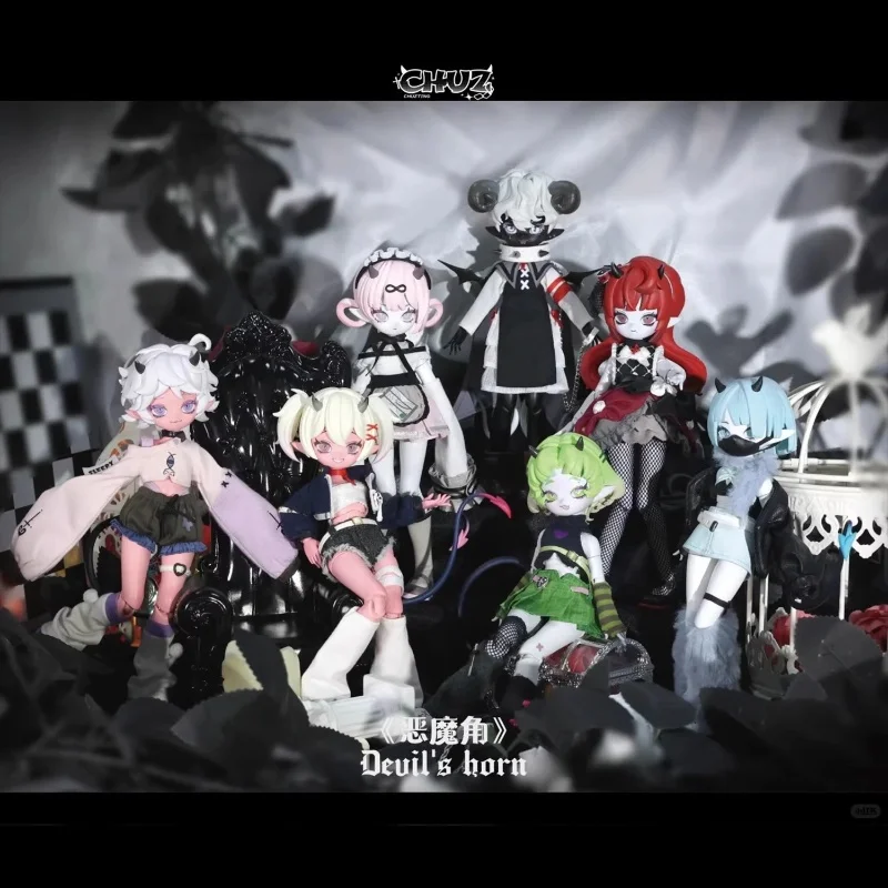 

In Stock Genuine 1/8 Bjd Devil'S Horns Movable Doll Blind Box Mystery Box Collectible Cute Action Anime Figures Dolls Kawaii Toy