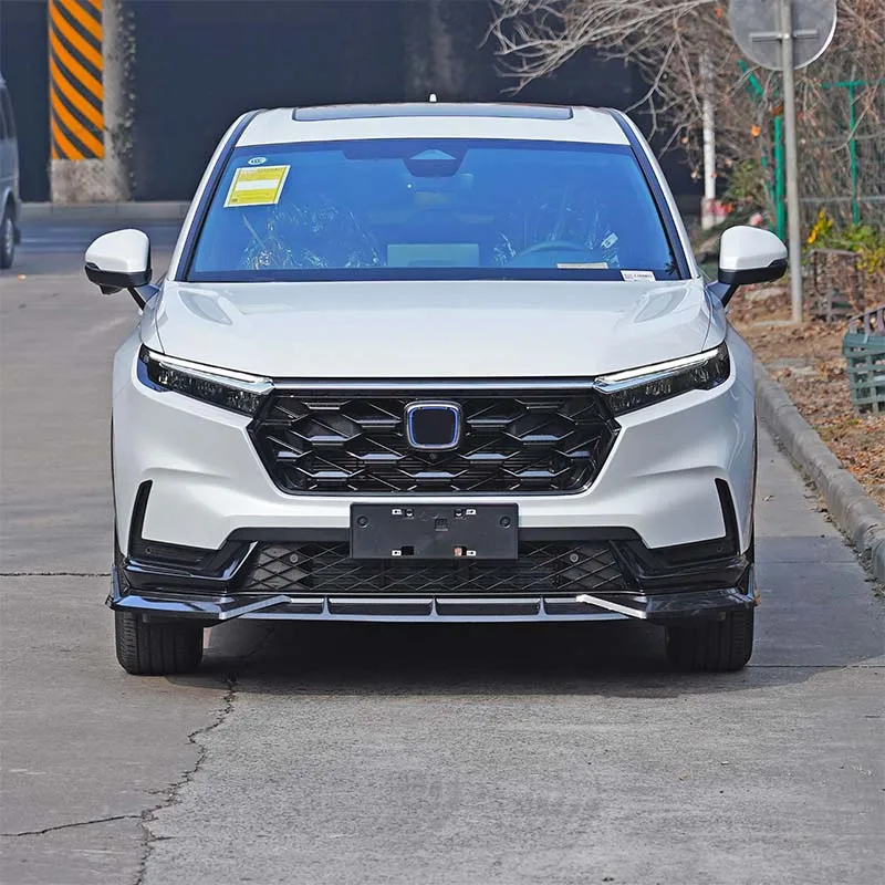 

For 2023 Honda CR-V e: HEV Front Bumper Lip Splitter High Quality ABS Material Spoiler Protection Cover Body Kit