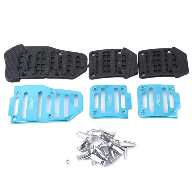 Sport Pedals Fit For Audi A4 B8 A6 A7 A8 S4 RS4,A5 S5 RS5 8T,Q5 SQ5 8R Fuel Brake Footrest Pedal Cover Auto Accessories