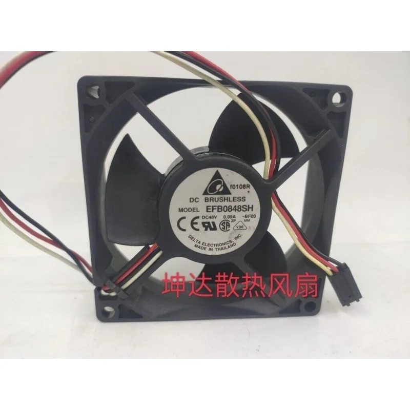

S+ DELTA EFB0848SH DC 48V 0.09A 80*80*25mm Cooling Fan