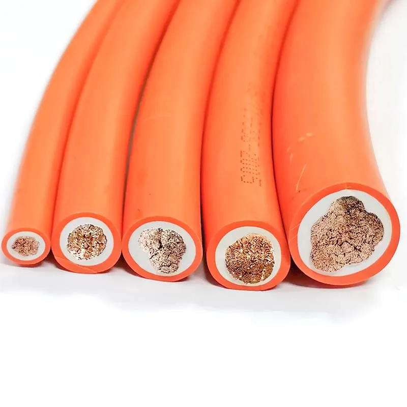 RVV Double Sheathed Cable Single Core 7 5 3 2 1/0 2/0AWG Car Charging Outdoor Wire Electric Welding Machine Wire Oil Resistant