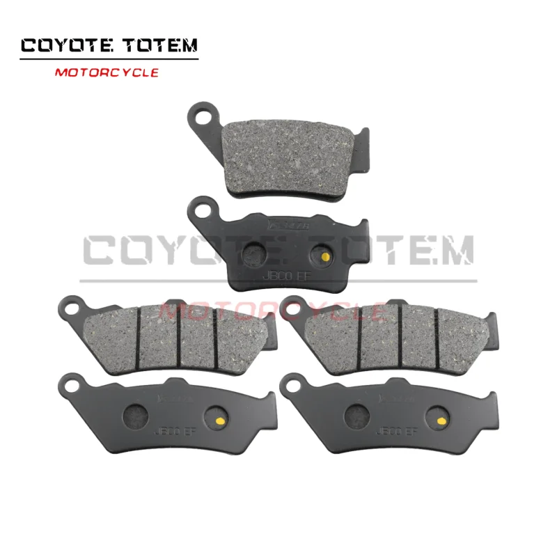 Motorcycle front and rear brake pads are suitable for high gold street bike Flame500 GK500-2